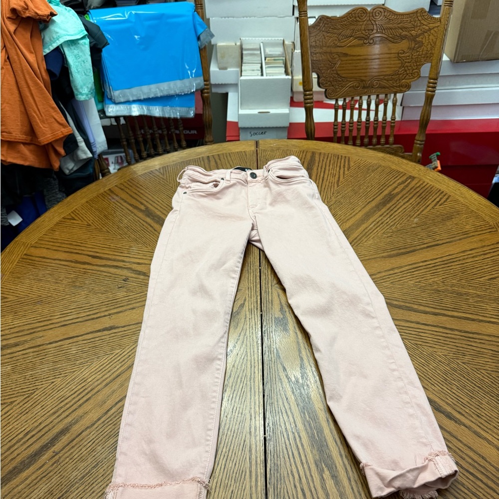 Kut from the Kloth Light Pink Ankle Jeans